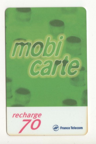 Recharge mobicarte rose - mobicarte,