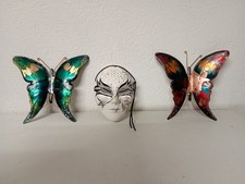 Lot de trois bibelots ( masque