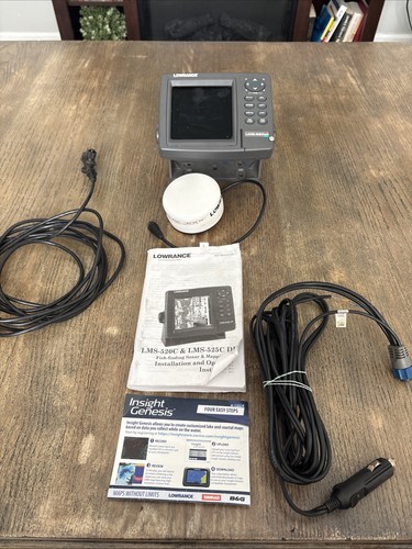 Lowrance lms 520c fishfinder - lowrance,