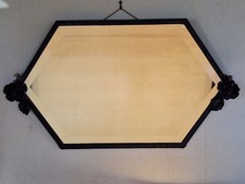 Petit miroir en fer martelé 