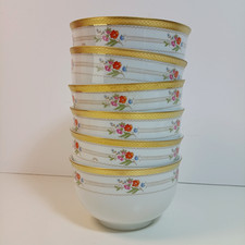 6 bols porcelaine Bavaria