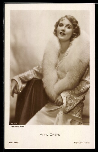 Actrice anny ondra avec - ondra,