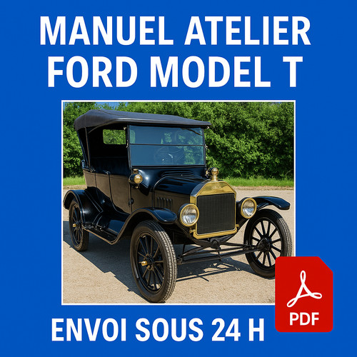 Manuel atelier ford modèle - atelier,