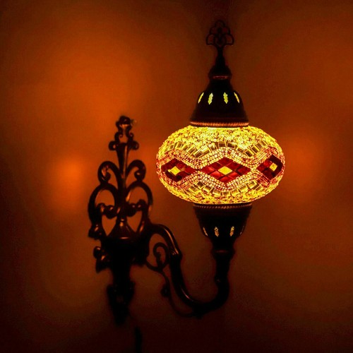 Applique murale style tiffany - murale,