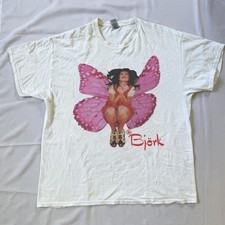Bjork vintage white short