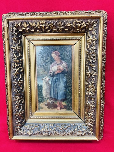 Tableau ancien huile sur
