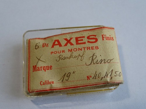Piece horlogerie axe de - piece,