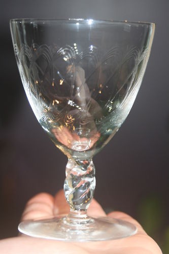 Bayel verre table ancien - de,
