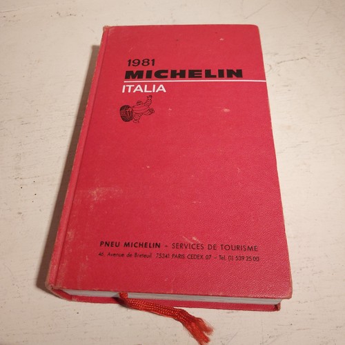 Guide michelin italia 1981 - guide,