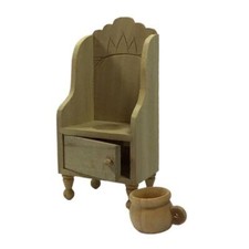 Chaise Potty Victorienne De