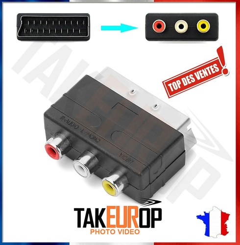 Adaptateur vidéo péritel - adaptateur,