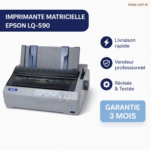 Imprimante epson 590 tva - lq-590, "tva