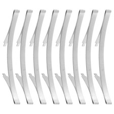  Lot de 8 limiteurs de rail de porte pour portes coulissantes de garde-robe,