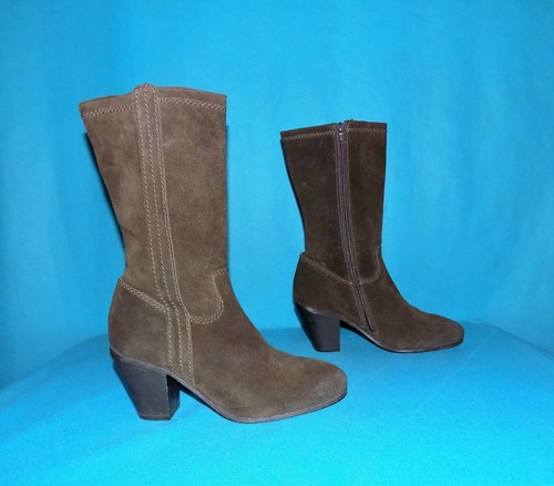 Bottes mollet dmn daim - mi, en