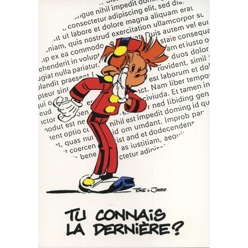 Carte postale tome janry - carte,