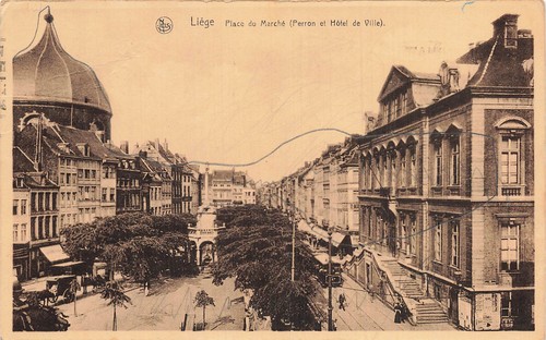 Belgique liege place marche - du,