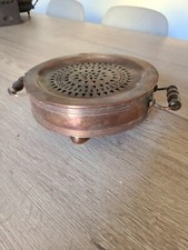 Antique Copper Flat Heater. 19th century.  France