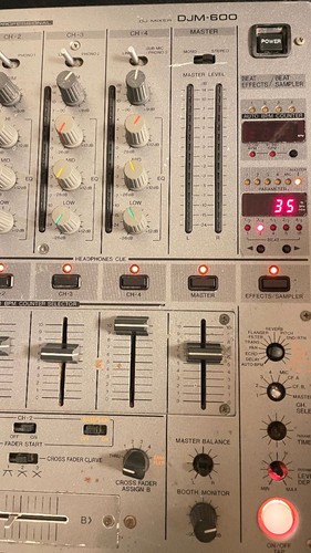 Pioneer djm 600 channel - pioneer, djm-600
