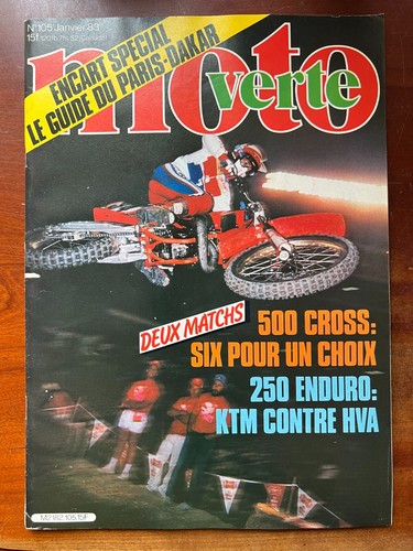 Moto verte 105 - verte, 1/1983