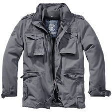 Brandit M-65 Giant Veste Armée Pour Homme Parka Doublé Militaire Gris Charbon