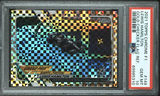 2021 TOPPS CHROME F1 #149 LEWIS HAMILTON #/50 GOLD CHECKER FLAG REFRACTOR PSA 10