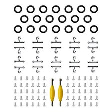 102Pcs T Hook & O-Rings & Screws For 3.75'' GI JOE Figure Part Accessories Tools
