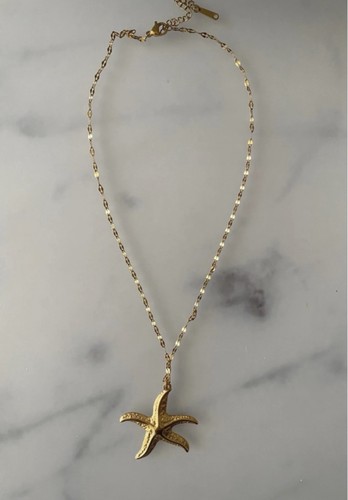 Collier femme étoile - femme, mer