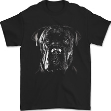 Cane Corso Head Shot Dog Mens T-Shirt 100% Cotton