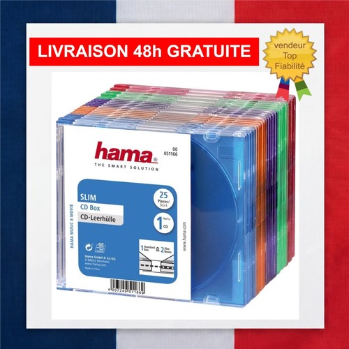 Hama boîtier slim - boîtier, cd