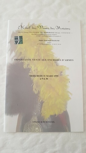 Catalogue vente militaria