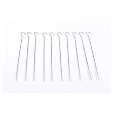Kit de 10 piquets sardines L: 24 cm acier - sols mous