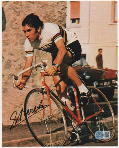 Eddy merckx autographed signed - eddy,