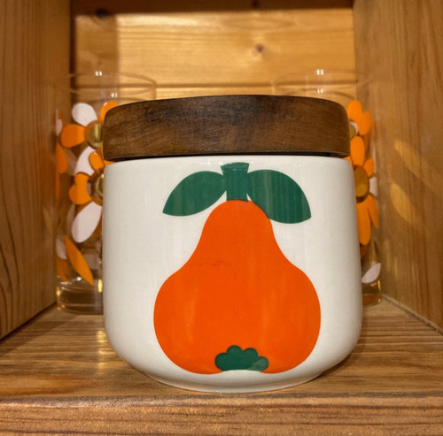 Pot épices décor poire - pot,