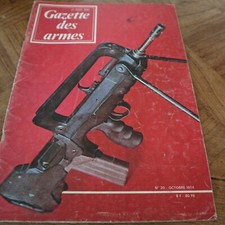 Revue GAZETTE ARMES n°20 1974 famas dreyfus fighter rifle 1853 1856 bomb