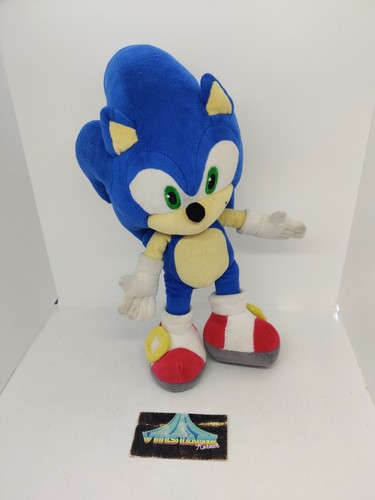 Peluche sonic 35cm bel état - sonic,