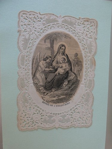 Image pieuse canivet dentelle - image,