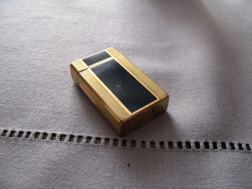 Briquet stdupont plaqué - stdupont,, or
