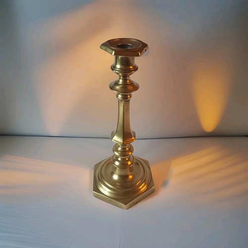 Bougeoir ancien bronze - ancien, en