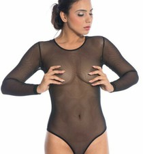 Body femme manches longues