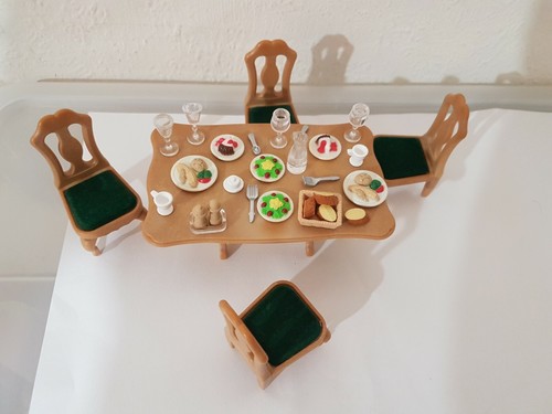 Salle manger sylvanian familes - salle,