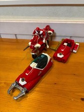 Rare Power Rangers Kyuukyuu Sentai GoGo Five V Fire Commander GoRed BANDAI #097