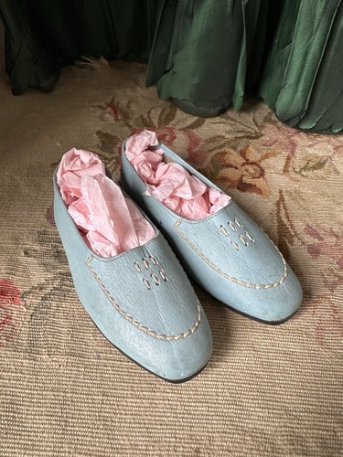 Chaussures anciennes cuir - chaussures, en