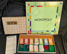 Vintage Monopoly Miro Scottish Pattern, Complete, Very Good Condition