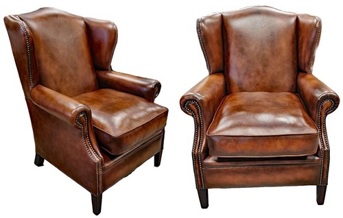 Chesterfield earchairs lot de - chesterfield,