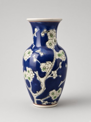 Vase porcelaine chinois bleu - chinois,