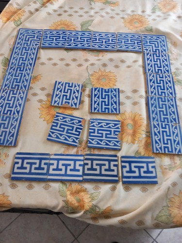 Lot anciens carrelage - lot,