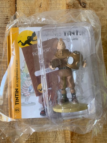 Figurine tintin scaphandre - figurine,