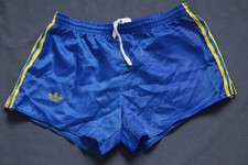 Short Adidas Nylon Sprinter Brillant Vintage Racer Retro Gay Ventex 80s S