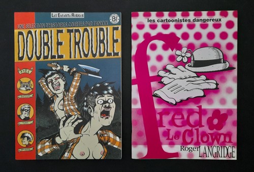 Lot red clown - le,