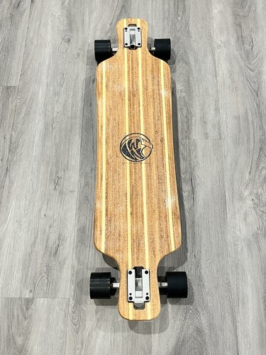 White wave longboard - wave,